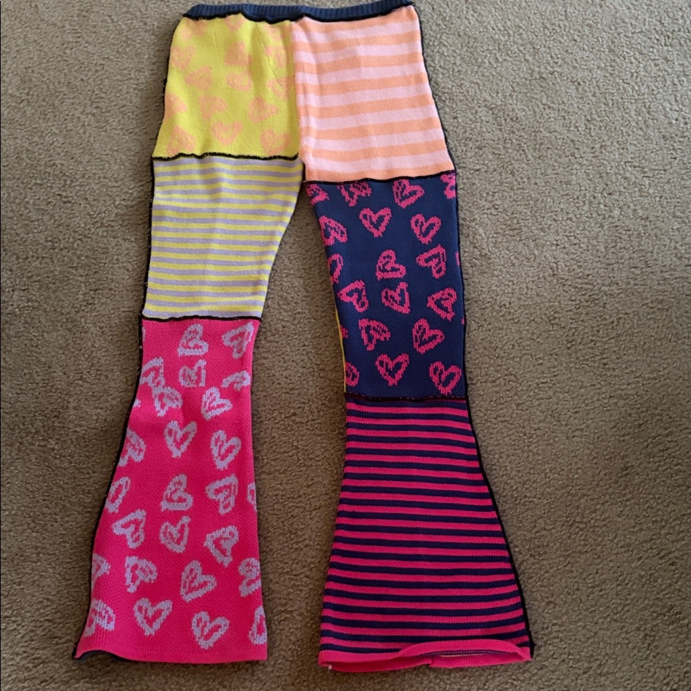 The Ragged Priest Multicolor Patchwork Pants - Picture 4 of 4